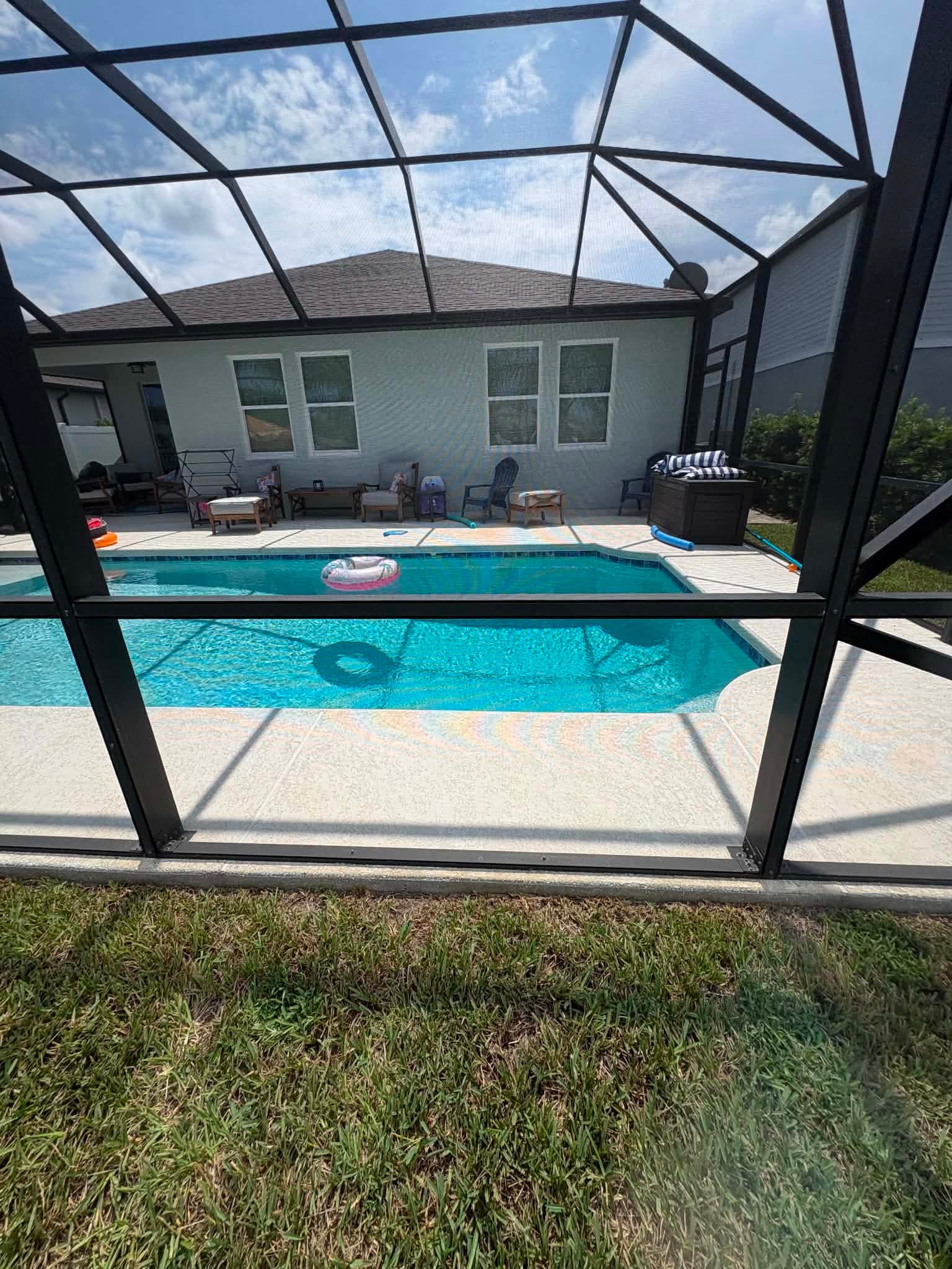 Screen Enclosure Work — Recent
